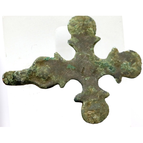 1143 - Templars / Pilgrims cross pendant - early Crusades issue. P&P Group 1 (£14+VAT for the first lot and... 