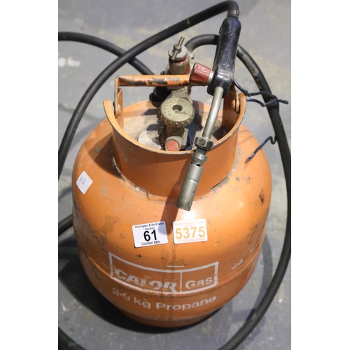 61 - Propane gas torch. Not available for in-house P&P