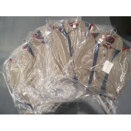 3208A - Five gents size S Savannah padded jackets, new old stock. Not available for in-house P&P