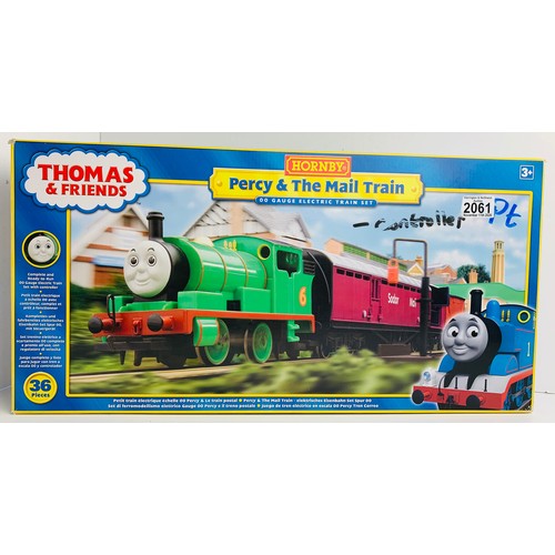 2061 - Hornby Thomas & Friends R9682 Percy & The Mail Train Set - Complete - Appears Unused - Boxed. P&P Gr... 