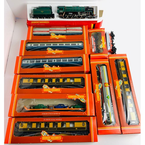 2094 - Hornby Treasure Chest - Containing an ensemble of assorted Rolling Stock. P&P Group 3 (£25+VAT for t... 