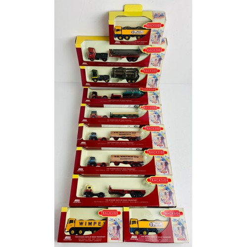 2097 - 10x Trackside 1:76 Diecast Models in Boxes. P&P Group 3 (£25+VAT for the first lot and £5+VAT for su... 