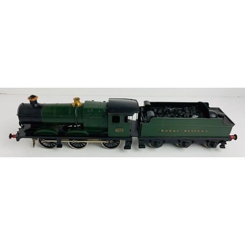 2109 - Brass O Gauge Kit Built GWR 0-6-0 Loco. P&P Group 2 (£18+VAT for the first lot and £3+VAT for subseq... 