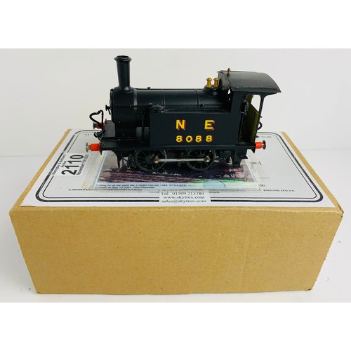 2110 - O Gauge Kit Built NE 8088 Y7 0-4-0T Loco. P&P Group 2 (£18+VAT for the first lot and £3+VAT for subs... 