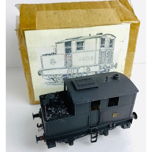 2121 - Janick Models O Gauge Kit Built Sentinel Loco. P&P Group 1 (£14+VAT for the first lot and £1+VAT for... 