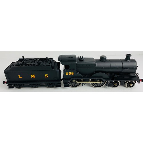 2126 - O Gauge Kit Built LMS 658 4-4-0 Loco. P&P Group 2 (£18+VAT for the first lot and £3+VAT for subseque... 