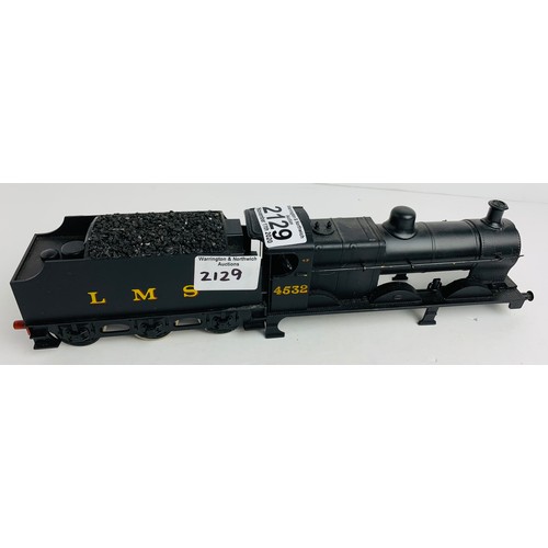 2129 - Lima O Gauge Loco Body & Tender. P&P Group 2 (£18+VAT for the first lot and £3+VAT for subsequent lo... 
