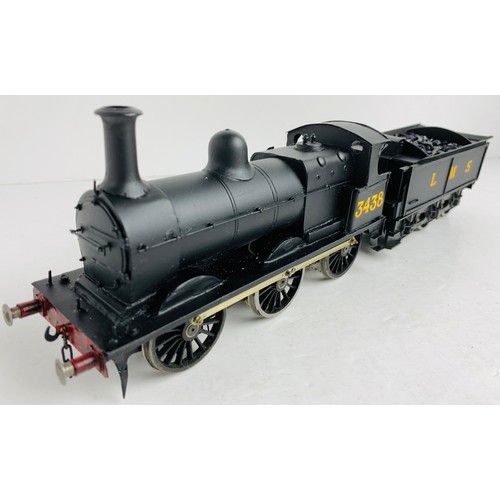 2131 - O Gauge LMS 3438 0-6-0 Loco - Lima Tender. P&P Group 2 (£18+VAT for the first lot and £3+VAT for sub... 