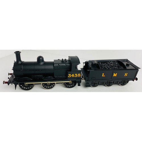 2131 - O Gauge LMS 3438 0-6-0 Loco - Lima Tender. P&P Group 2 (£18+VAT for the first lot and £3+VAT for sub... 