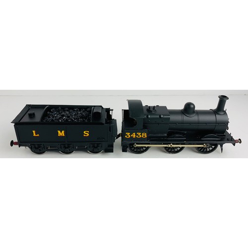 2131 - O Gauge LMS 3438 0-6-0 Loco - Lima Tender. P&P Group 2 (£18+VAT for the first lot and £3+VAT for sub... 