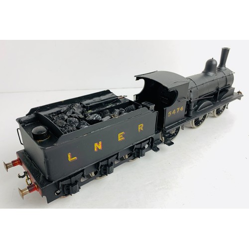 2146 - Kit Built O Gauge 0-6-0 LNER No.5474 Black Steam Loco. P&P Group 1 (£14+VAT for the first lot and £1... 