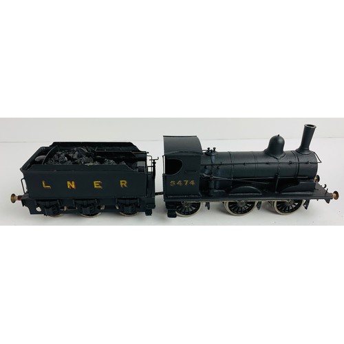 2146 - Kit Built O Gauge 0-6-0 LNER No.5474 Black Steam Loco. P&P Group 1 (£14+VAT for the first lot and £1... 
