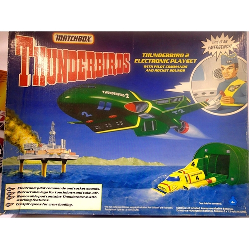 2325 - Matchbox Thunderbirds two electronic playset, appears complete but contents unchecked. P&P Group 3 (... 