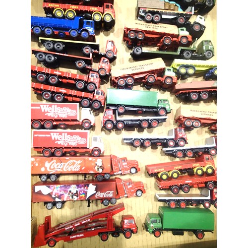 2164 - 32x 1:76 / OO Scale Diecast Model Trucks - Mostly EFE. P&P Group 3 (£25+VAT for the first lot and £5... 