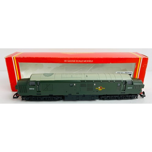 2158 - Hornby R284 BR Green Class 37 D6722. P&P Group 1 (£14+VAT for the first lot and £1+VAT for subsequen... 