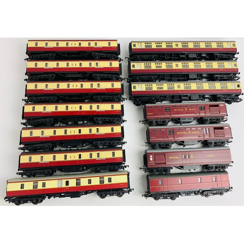 2178 - 14x OO Gauge Coaches - Some Bachmann. P&P Group 3 (£25+VAT for the first lot and £5+VAT for subseque... 