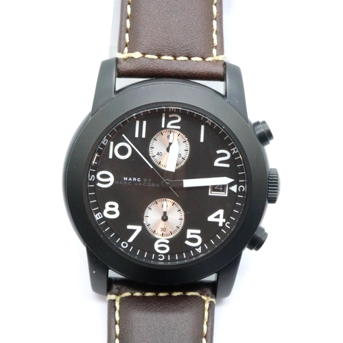 1071 - Gents Marc by Marc Jacobs chronograph wristwatch. P&P Group 1 (£14+VAT for the first lot and £1+VAT ... 