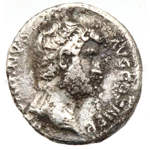 1169 - Roman Silver Denarius of Emperor Hadrian. P&P Group 1 (£14+VAT for the first lot and £1+VAT for subs... 