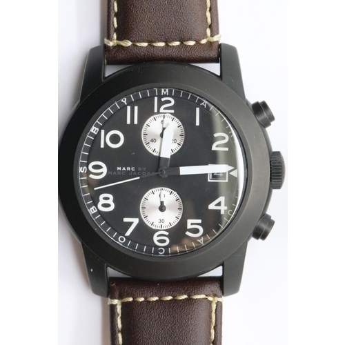 1071 - Gents Marc by Marc Jacobs chronograph wristwatch. P&P Group 1 (£14+VAT for the first lot and £1+VAT ... 