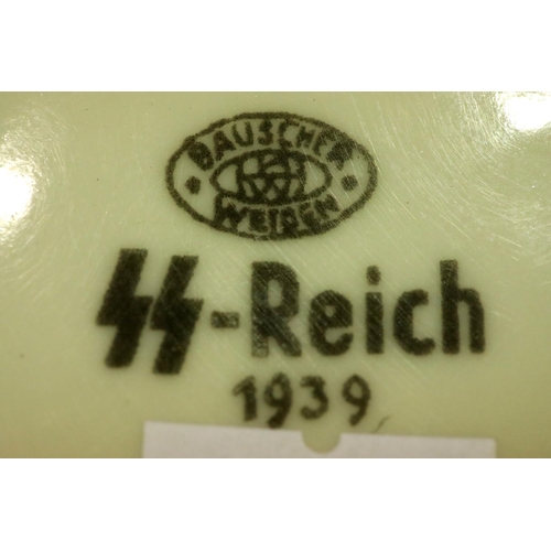 1260 - WWII 1939 Dated Waffen SS Coffee Cup. P&P Group 1 (£14+VAT for the first lot and £1+VAT for subseque... 