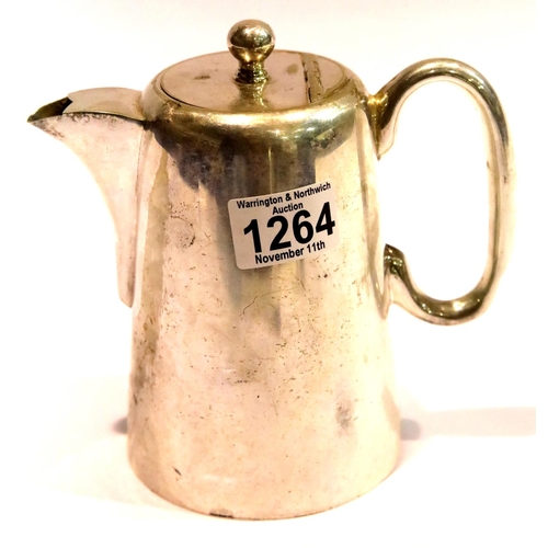 1264 - WWII N.A.A.F.I Canteen Coffee Pot. P&P Group 2 (£18+VAT for the first lot and £3+VAT for subsequent ... 