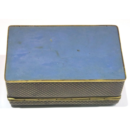 1279 - Lao Tian Li (1860-1930) a fine cloisonne enamelled metal casket with hinged cover, signed to inside ... 