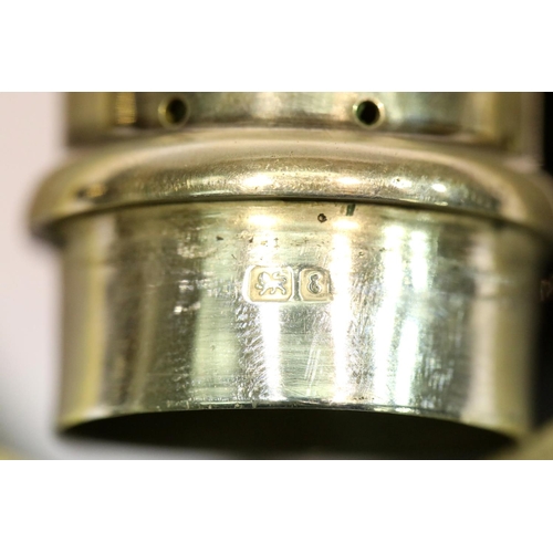 1312 - Hallmarked silver sugar castor, Chester assay, 87g. P&P Group 1 (£14+VAT for the first lot and £1+VA... 