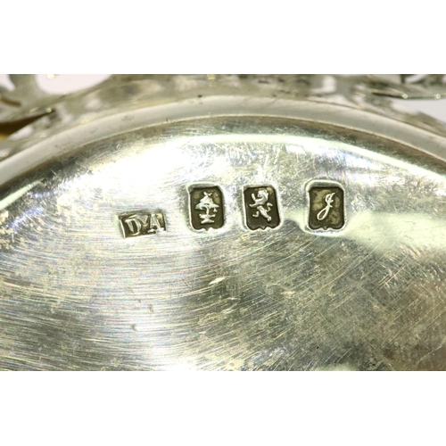 1328 - Edwardian Scottish silver bon bon dish, 118g, Glasgow 1905. P&P Group 1 (£14+VAT for the first lot a... 