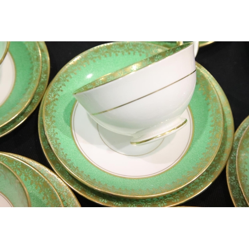 1447 - Old Royal China 26 piece tea set. Not available for in-house P&P