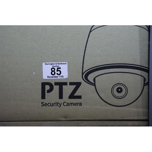 85 - Boxed believed unused Samsung PTZ security camera model SPD-3700T. Not available for in-house P&P