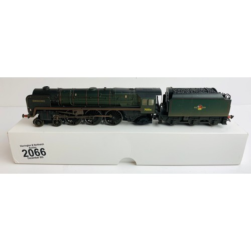 2066 - Hornby (China) BR Green 'Dornoch Firth' 70054 Weathered Finish - In Plain White Box P&P Group 1 (£14... 