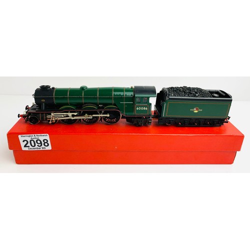 2098 - Hornby Code 3 - 'Gainsborough' - Resprayed, Sprung Buffers, Cab Detail, Double Chimney, Driver & Cab... 