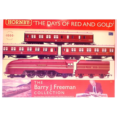 2285 - Hornby R2907 Days of Red and Gold, Barry J Freeman Collection, streamlined Coronation City of Cheste... 