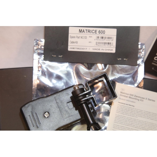 1044 - Matrice M600 / M600 Pro spare parts, numbers 28 (propellors x 3), 53, 1 (Gimbal Bracket) etc. P&P Gr... 