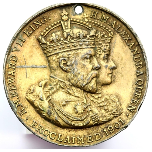 1205 - 1901 Edward VII Coronation medal. P&P Group 1 (£14+VAT for the first lot and £1+VAT for subsequent l... 