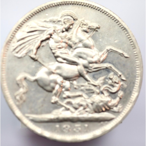 1227 - George VI 1951 crown. P&P Group 1 (£14+VAT for the first lot and £1+VAT for subsequent lots)