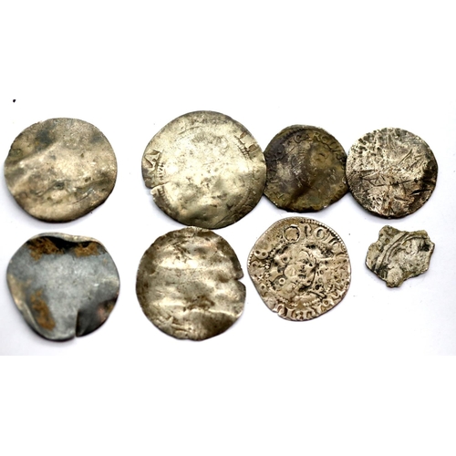 1241 - Eight early English hammered silver coins. P&P Group 1 (£14+VAT for the first lot and £1+VAT for sub... 