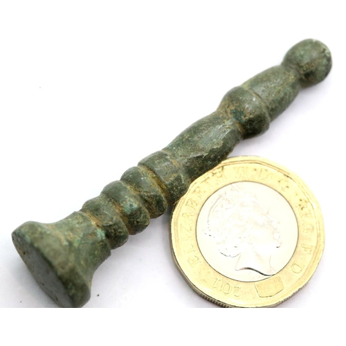 1250 - Bronze Age Wax seal punch. P&P Group 1 (£14+VAT for the first lot and £1+VAT for subsequent lots)