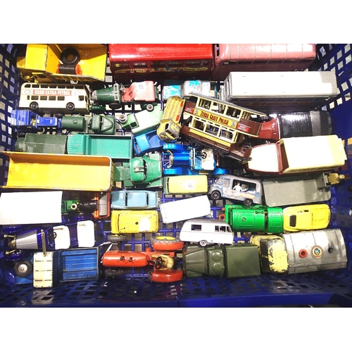 2223 - Over thirty playworn Dinky toys, Matchbox Yesteryear, Matchbox 1:75 series etc. P&P Group 2 (£18+VAT... 