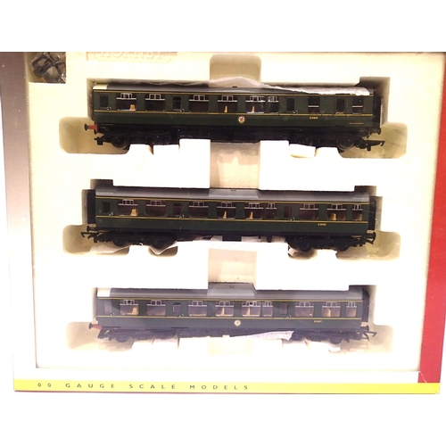 2229 - Hornby R229713 class 110 three car DMU train pack, BR Green. P&P Group 1 (£14+VAT for the first lot ... 