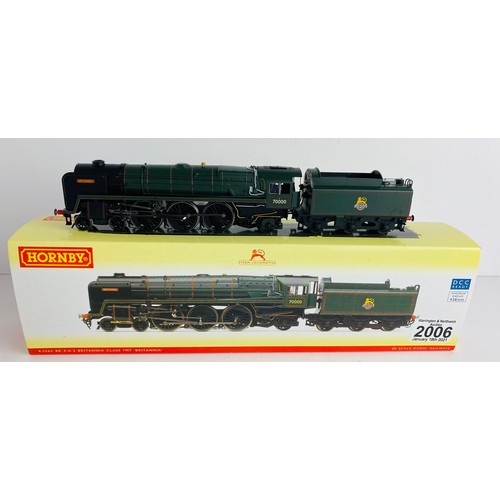 2006 - Hornby R2562 OO Gauge Britannia Boxed P&P Group 1 (£14+VAT for the first lot and £1+VAT for subseque... 