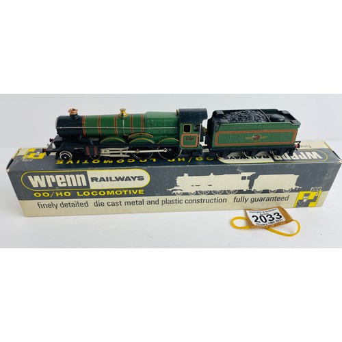 2033 - Wrenn OO Gauge 2221 Cardiff Castle - NEAR MINT in Excellent Box P&P Group 1 (£14+VAT for the first l... 