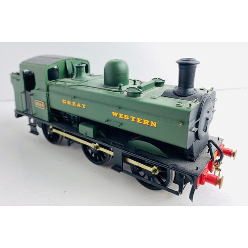 2043 - Finescale Kit Built O Gauge Pannier Tank GWR Loco  - Finished & Painted to a High Standard  P&P Grou... 