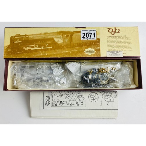 2071 - DJH OO Gauge Peppercorn A1 Class 4-6-2 Locomotive Kit Boxed P&P Group 1 (£14+VAT for the first lot a... 