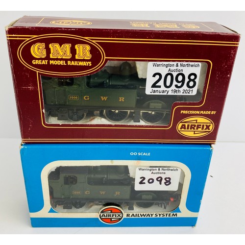 2098 - 2x Airfix OO Gauge Tank Locomotives Boxed P&P Group 1 (£14+VAT for the first lot and £1+VAT for subs... 