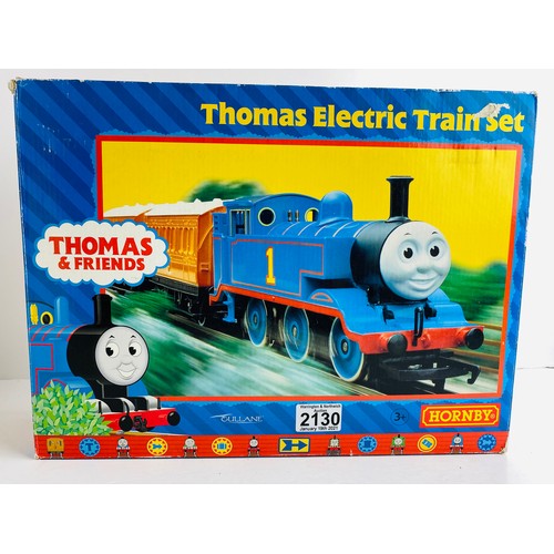 2130 - Hornby R9043 Thomas & Friends Electric Train Set Boxed P&P Group 2 (£18+VAT for the first lot and £3... 