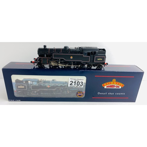 2103 - Bachmann 32-352 OO Gauge BR Standard 4MT Locomotive Boxed P&P Group 1 (£14+VAT for the first lot and... 