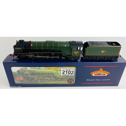 2102 - Bachmann OO Gauge 32-555 Class A1 Kestrel  Locomotive Boxed P&P Group 1 (£14+VAT for the first lot a... 