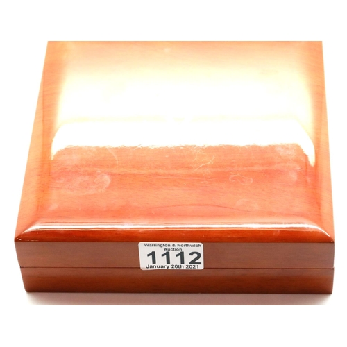 1112 - Fifty silver rings including gold plated and stone set examples, in presentation box. P&P Group 1 (£... 