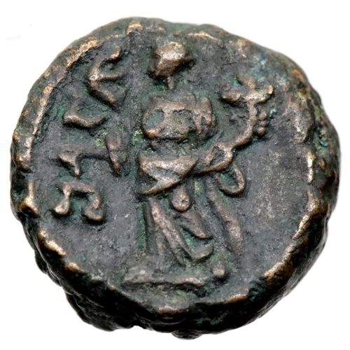 1154 - Roman Provincial Greek Bronze AE16. P&P Group 1 (£14+VAT for the first lot and £1+VAT for subsequent... 